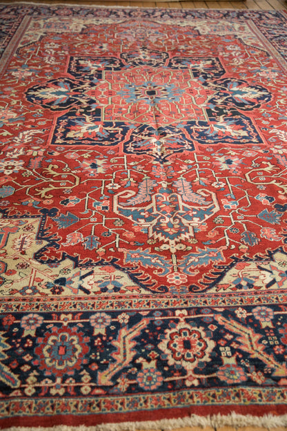 10x14 Vintage Heriz Carpet