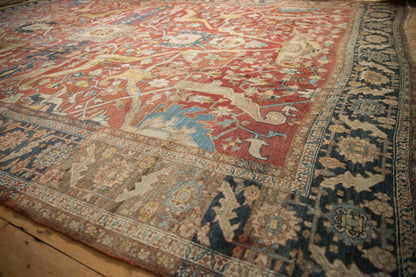 11.5x16.5 Antique Heriz Carpet