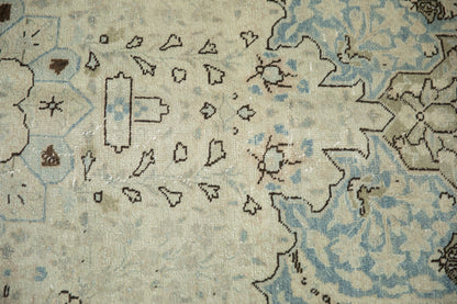 9x12.5 Vintage Distressed Tabriz Carpet