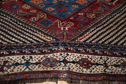 5.5x10 Antique Qashqai Carpet