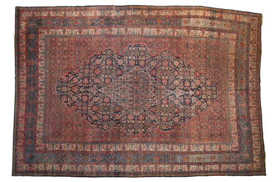11.5x17 Vintage Bibikabad Carpet