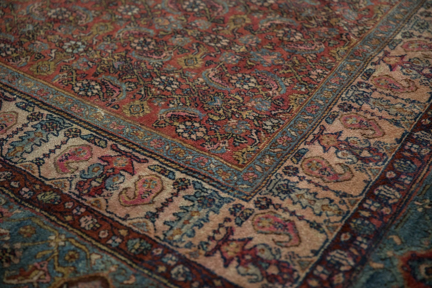 11.5x17 Vintage Bibikabad Carpet