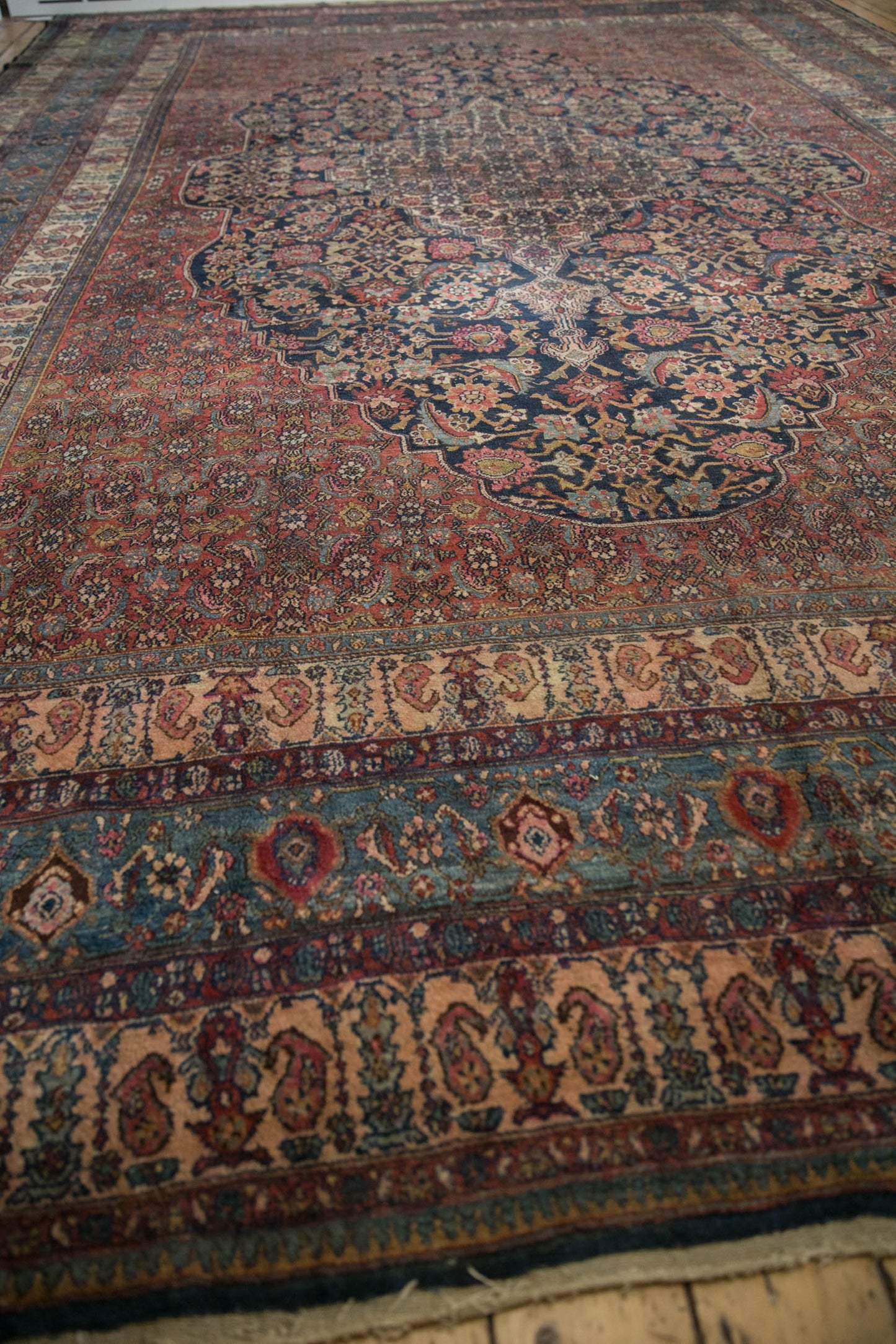 11.5x17 Vintage Bibikabad Carpet