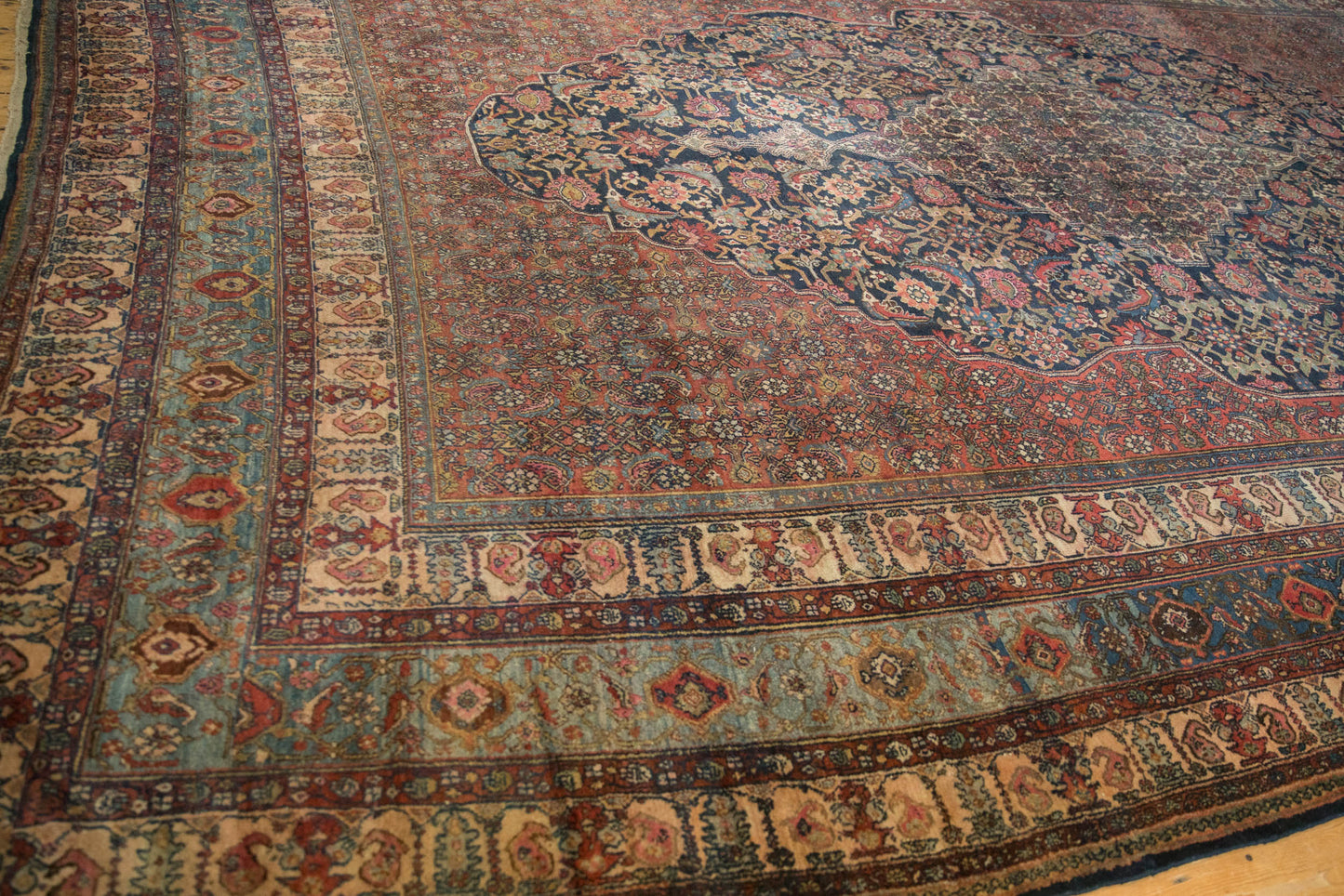 11.5x17 Vintage Bibikabad Carpet
