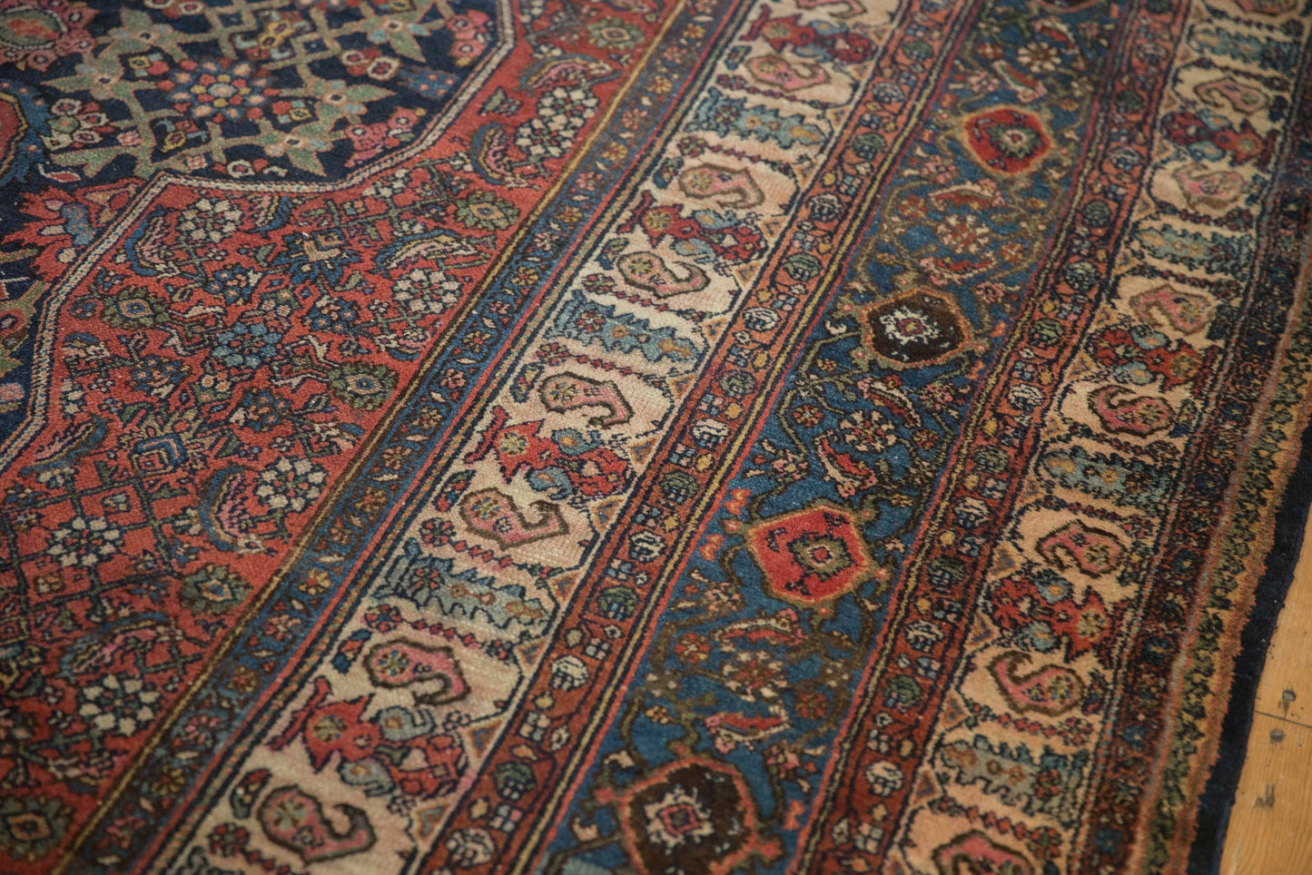 11.5x17 Vintage Bibikabad Carpet