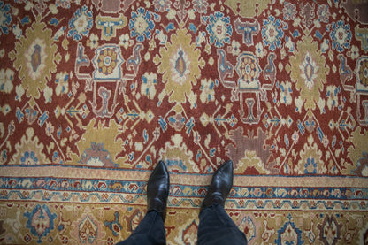 10x13.5 Antique Mahal Carpet