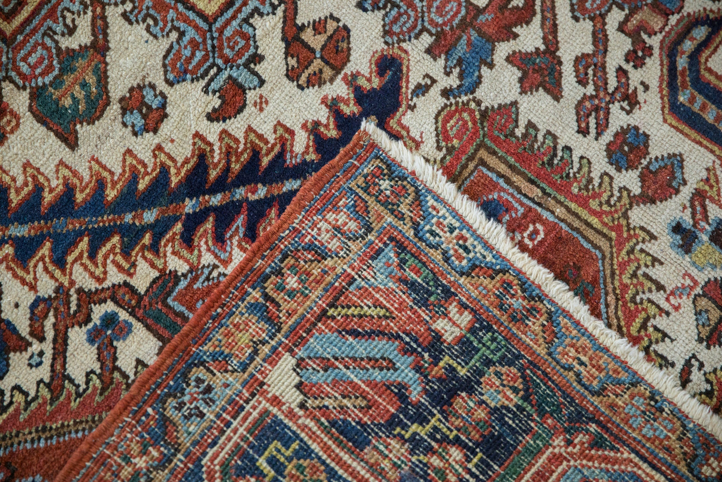 9.5x12 Vintage Heriz Carpet