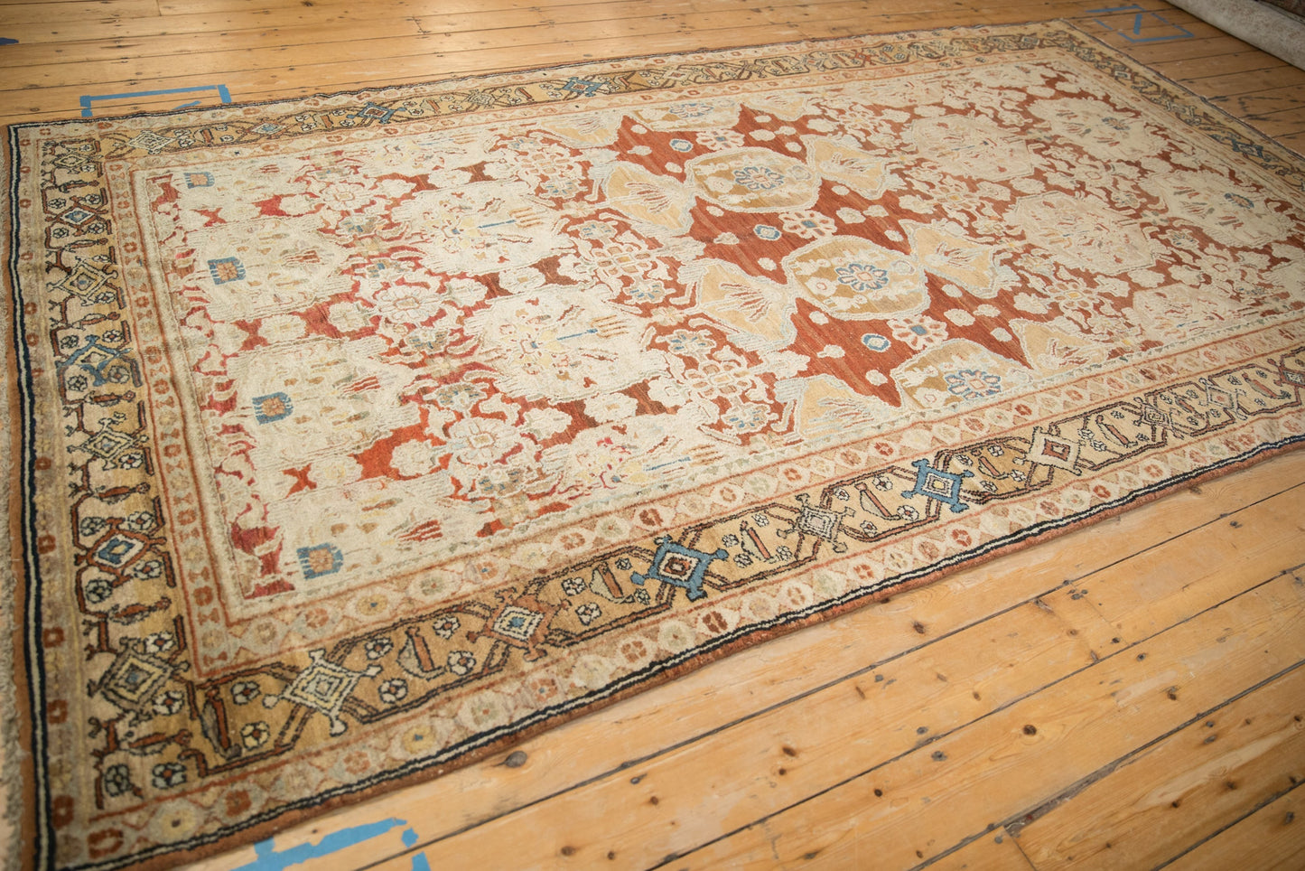 6.5x11.5 Vintage Bibikabad Carpet