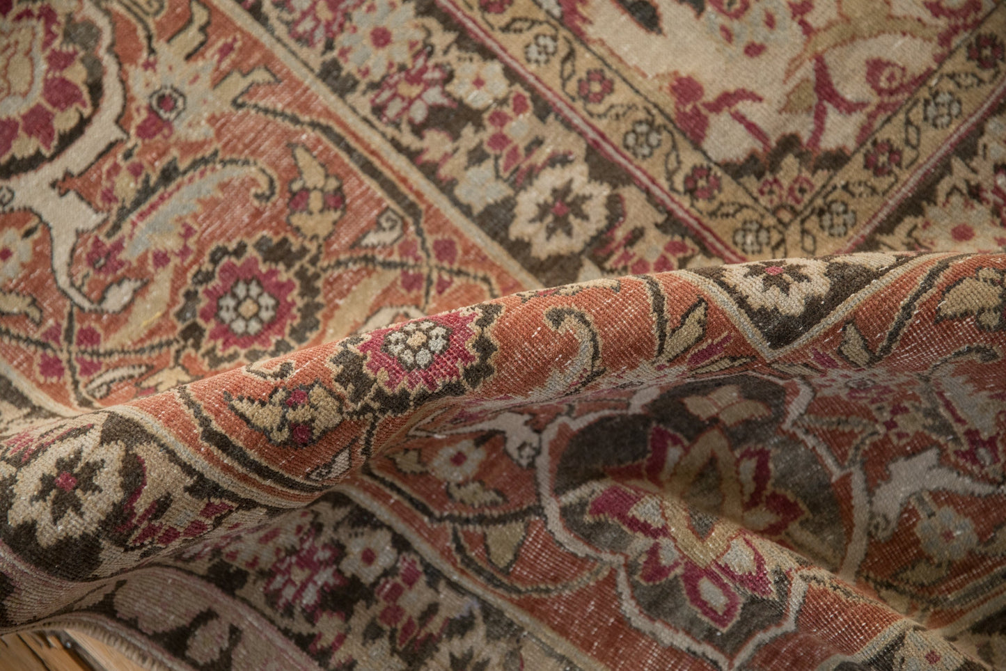 7.5x11.5 Vintage Tabriz Carpet