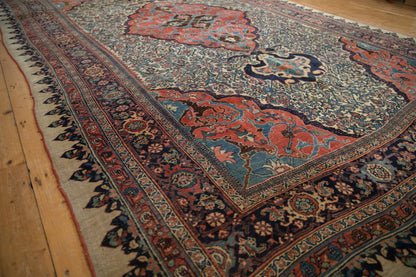 9.5x15 Antique Halvaie Bijar Carpet