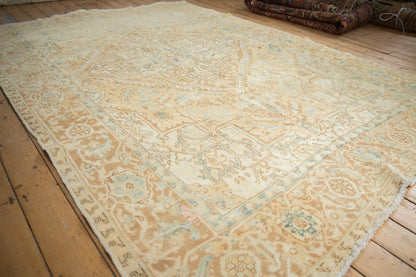 7x11 Vintage Distressed Heriz Carpet