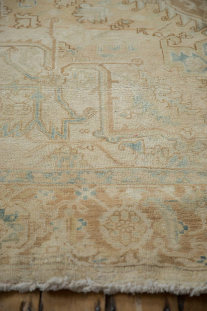 7x11 Vintage Distressed Heriz Carpet