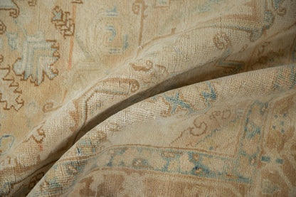 7x11 Vintage Distressed Heriz Carpet