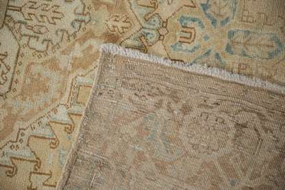 7x11 Vintage Distressed Heriz Carpet