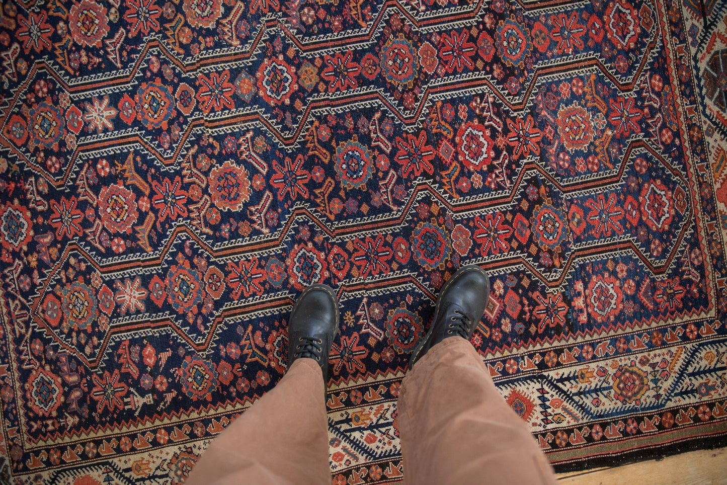 5.5x6.5 Antique Fine Malayer Carpet