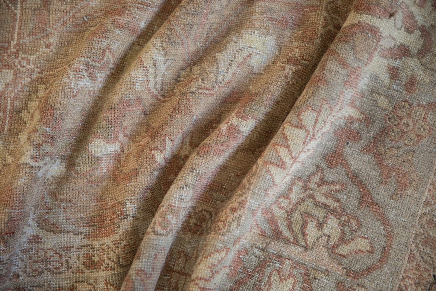 7x8.5 Antique Distressed Sultanabad Carpet