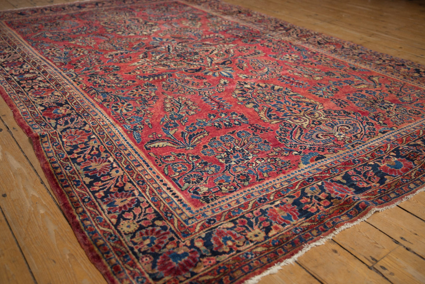 7x10 Antique American Sarouk Carpet
