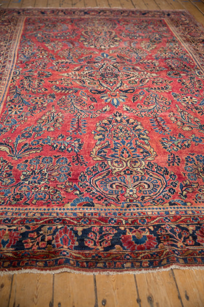 7x10 Antique American Sarouk Carpet