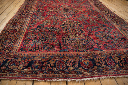 7x10 Antique American Sarouk Carpet
