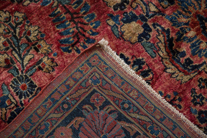 7x10 Antique American Sarouk Carpet