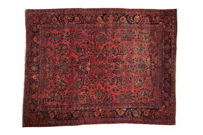 6.5x8.5 Antique Sarouk Carpet