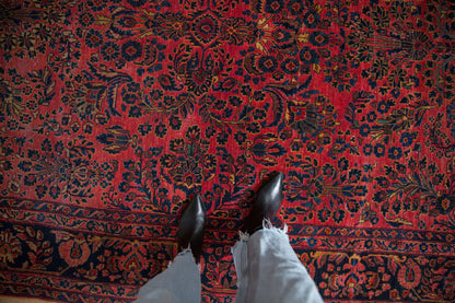 6.5x8.5 Antique Sarouk Carpet