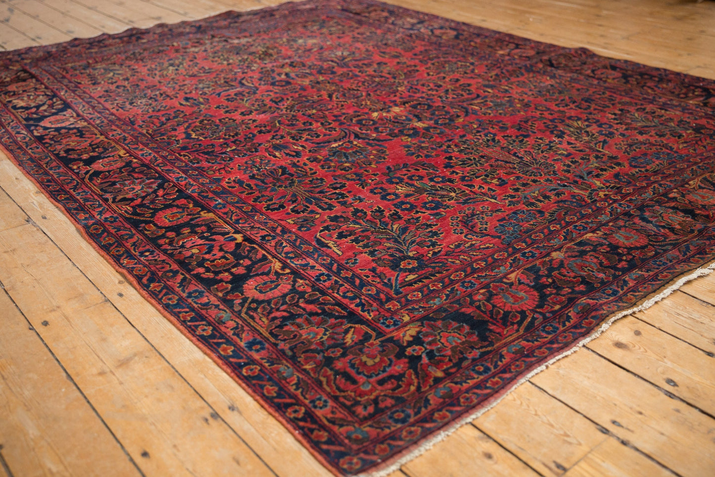 6.5x8.5 Antique Sarouk Carpet