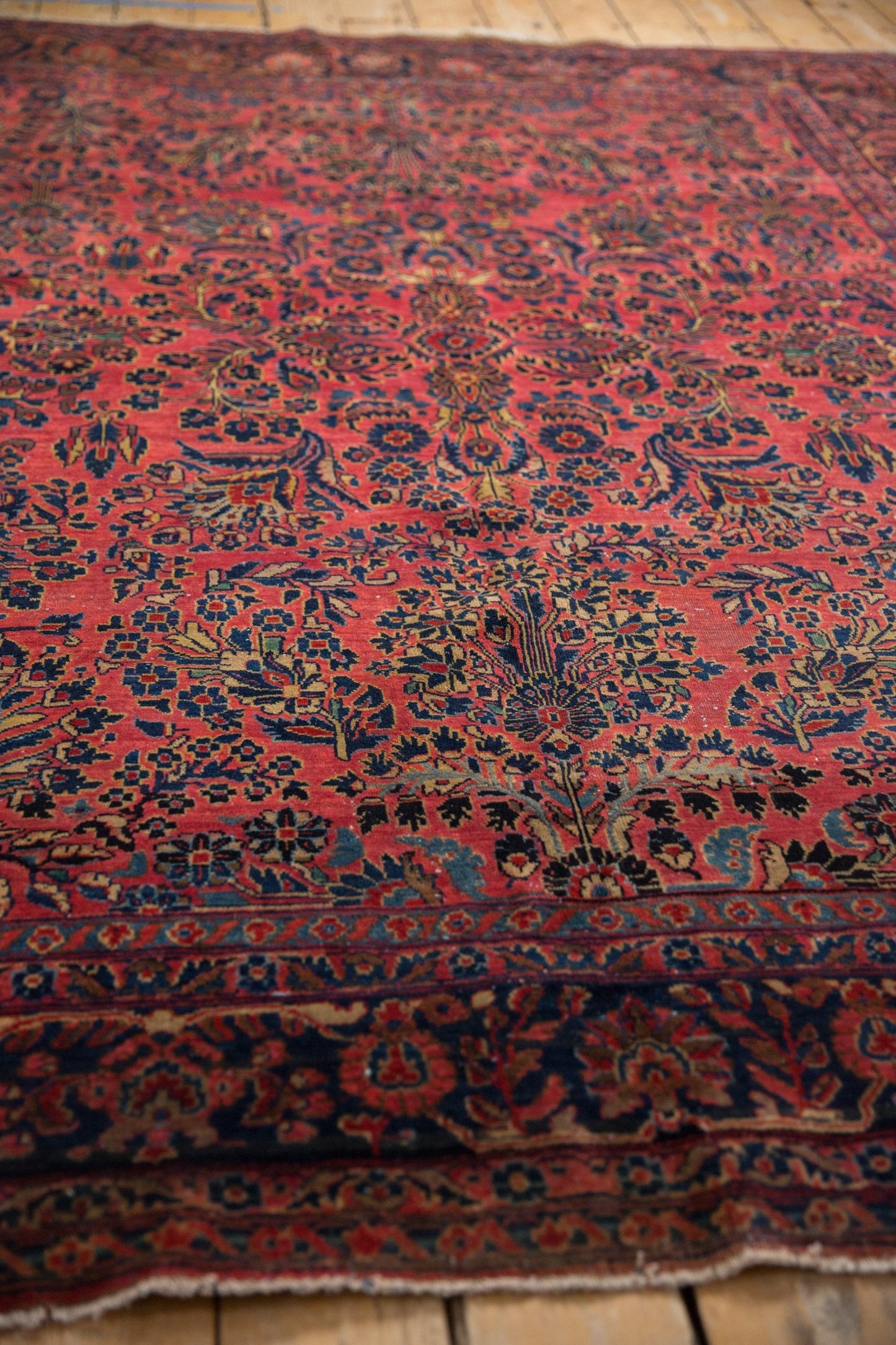 6.5x8.5 Antique Sarouk Carpet