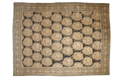 10x13 Antique Distressed Tabriz Carpet