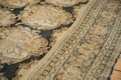 10x13 Antique Distressed Tabriz Carpet