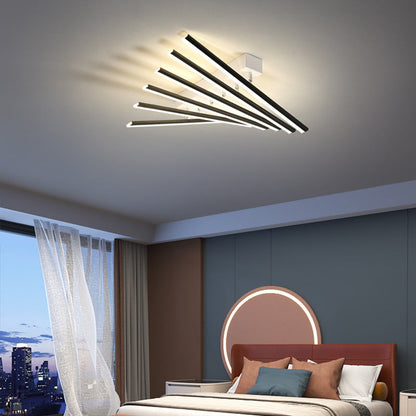 Obývací pokoj světlo moderní minimalistická atmosféra LED