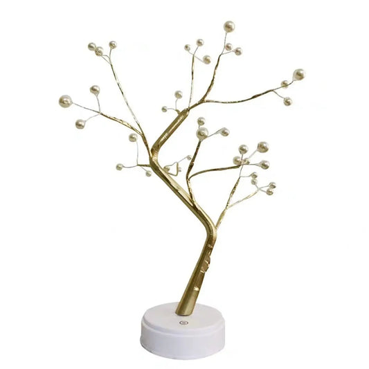 Dekorativa sovrumsträdljus med LED-koppartrådsdesign