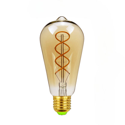 Dekorativ G125 Edison-lampa för hemmabelysning med dimbara LED-lampor