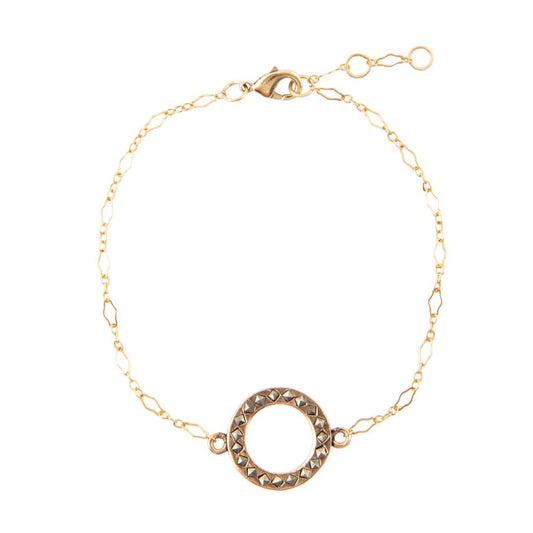 Bracciale in bronzo della linea Pietre Delicate