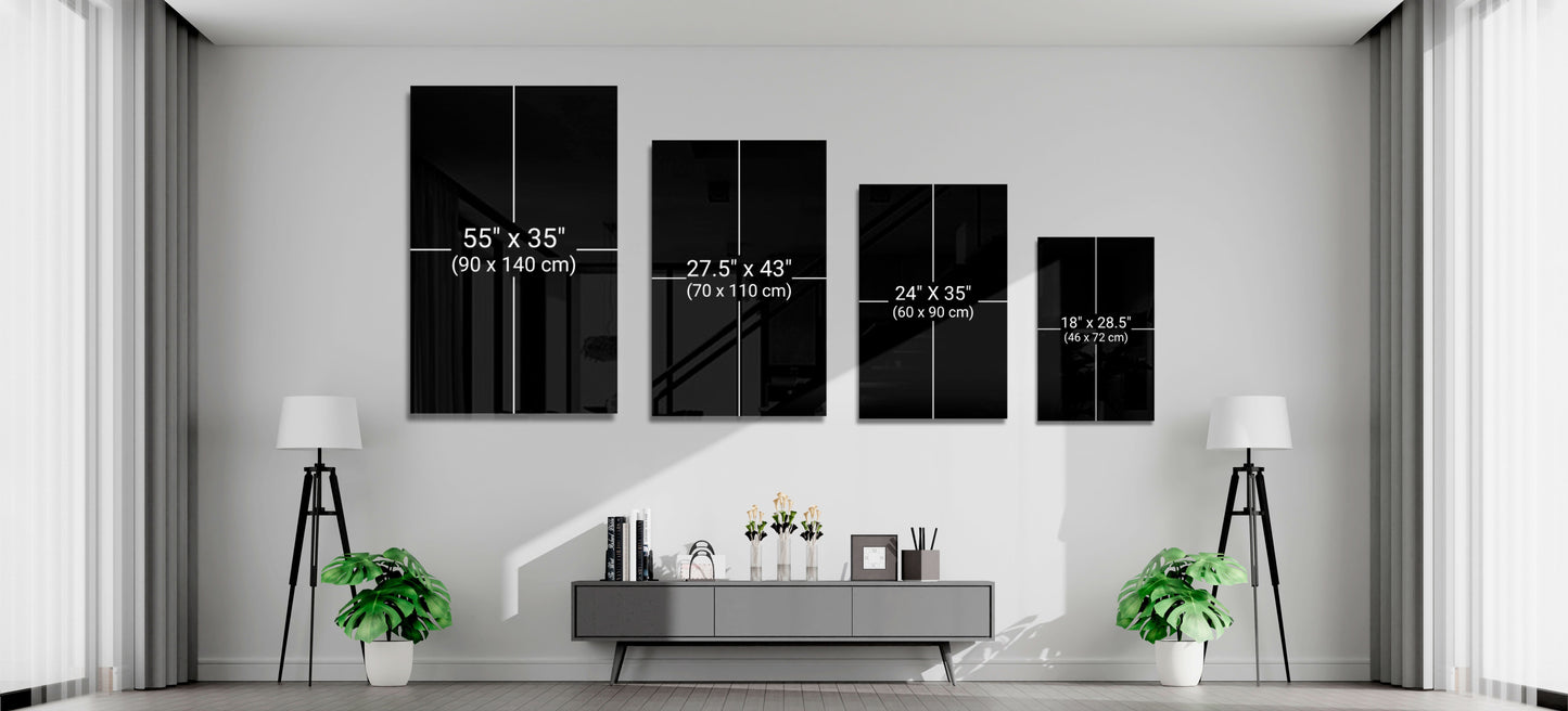Ratschläge Glas-Wandkunst