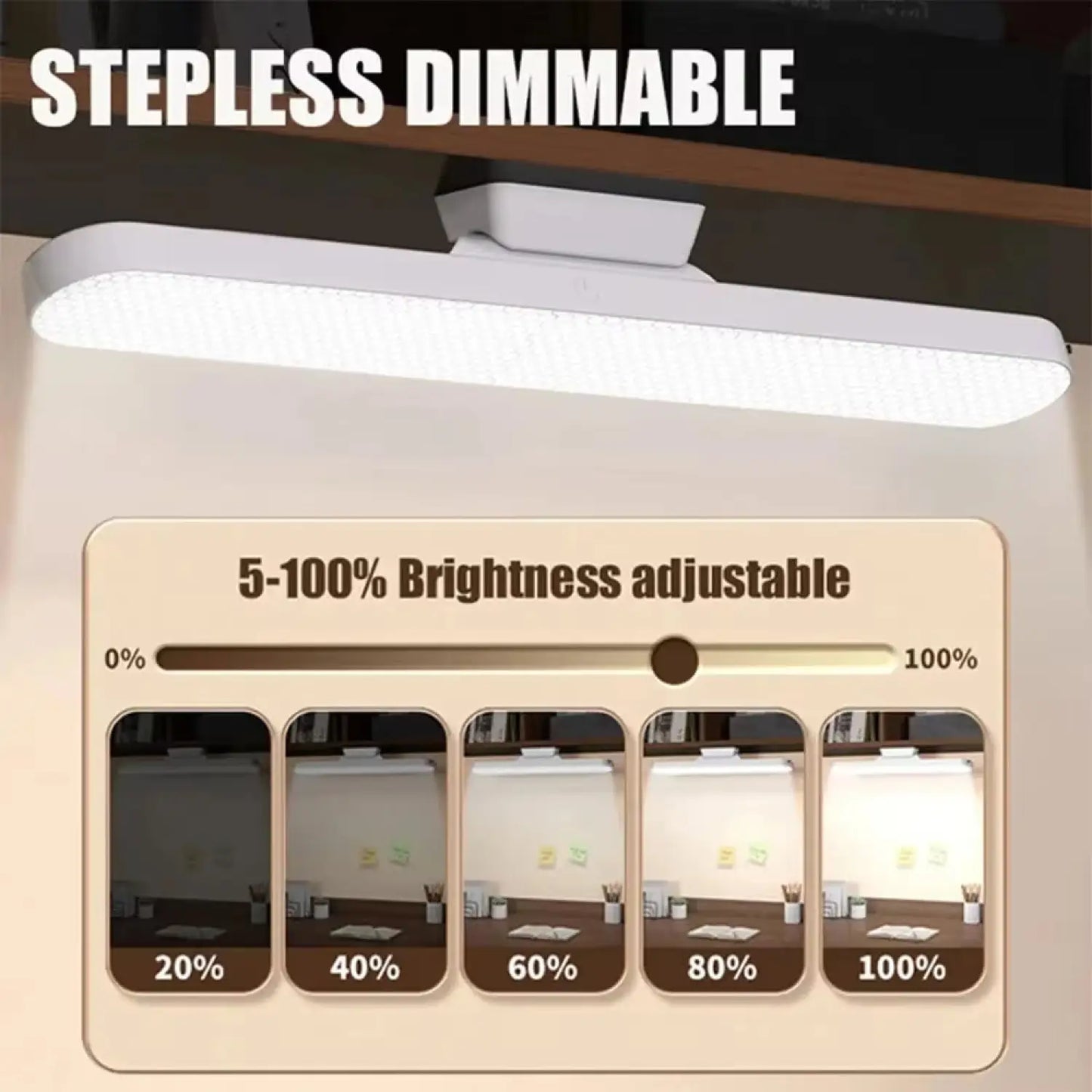 Lampada da parete dimmerabile con tocco – Magnetica, wireless e portatile