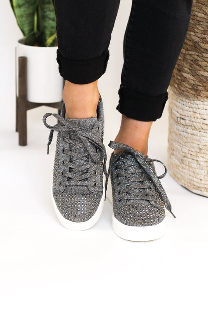 Sneaker Diva in peltro