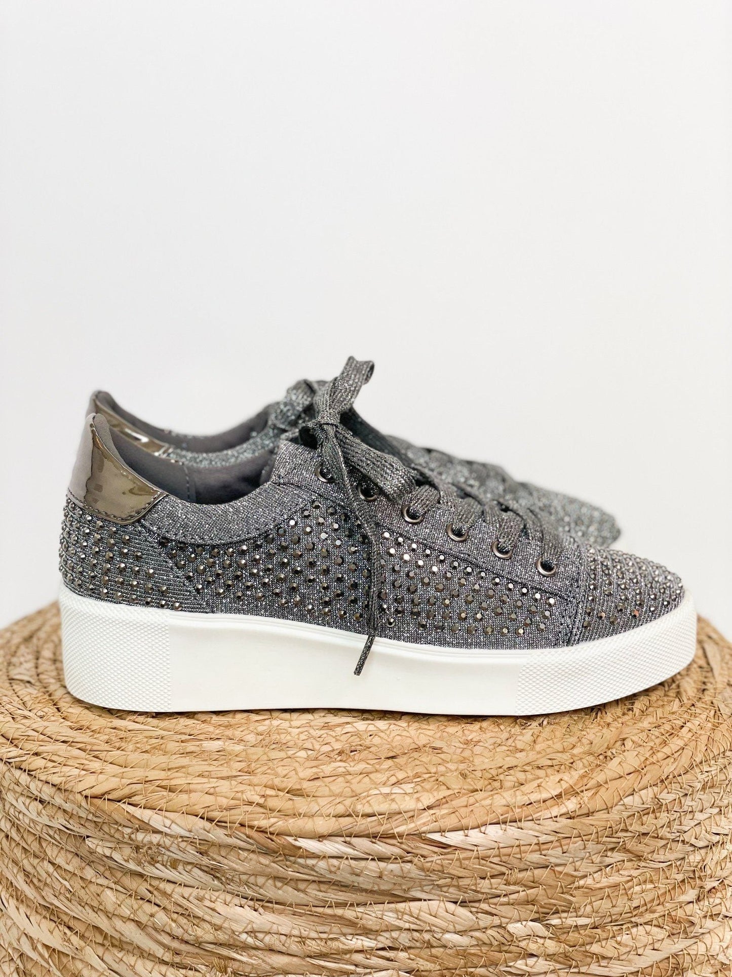 Sneaker Diva in peltro