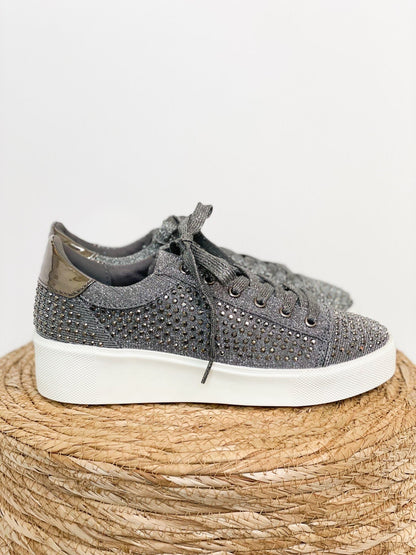 Sneaker Diva in peltro