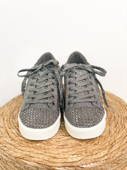 Sneaker Diva in peltro