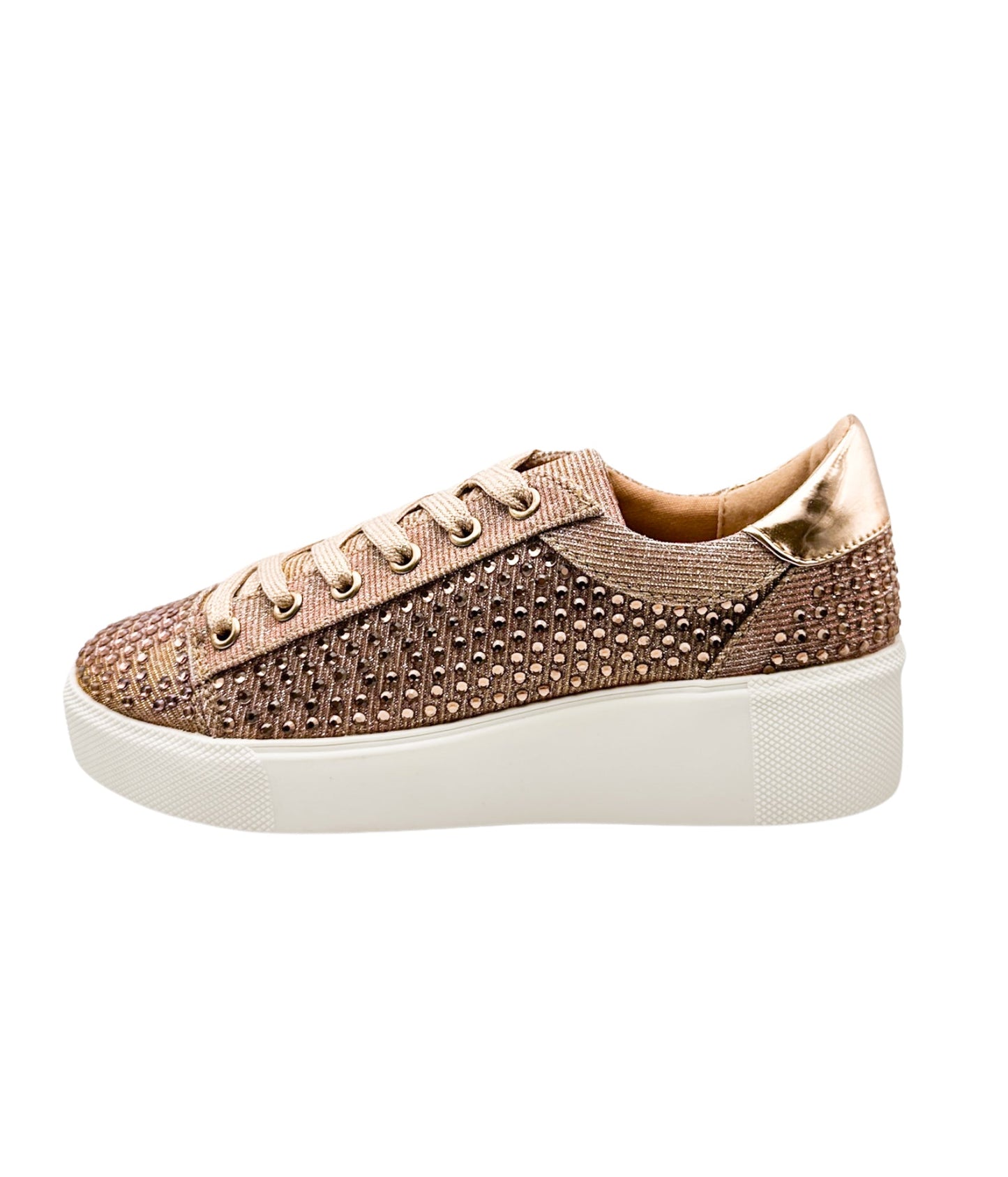 Sneaker Diva in Oro Rosa