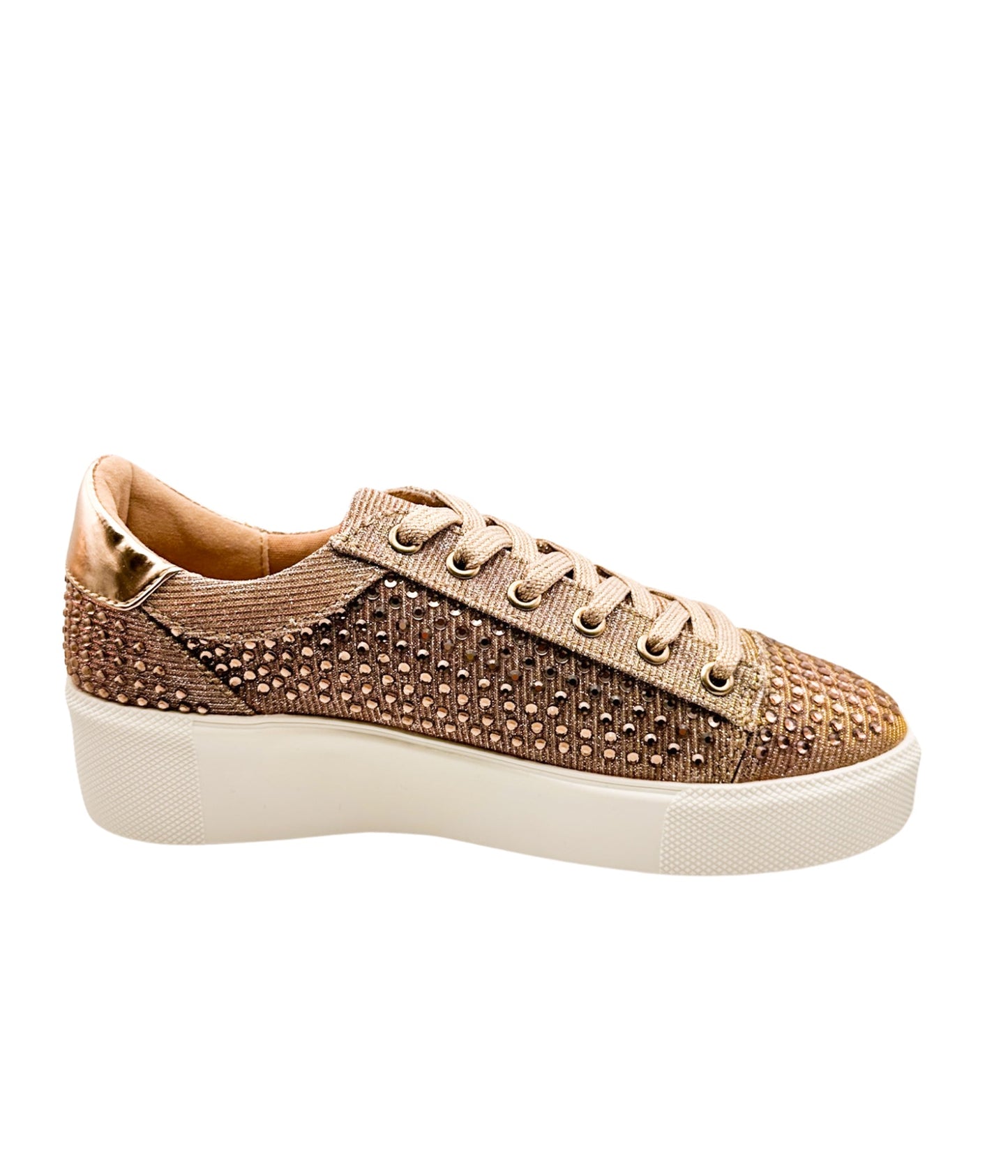 Sneaker Diva in Oro Rosa