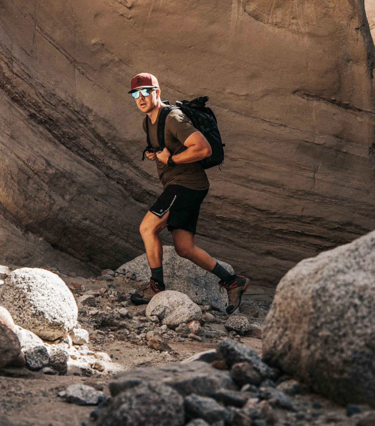 Dominate trainingsshorts - Stone