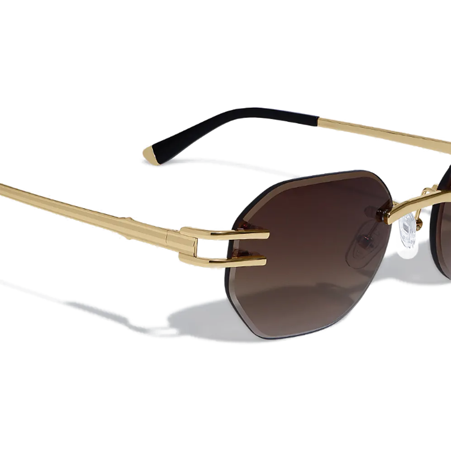 Dore Metall rahmenlose Sonnenbrille