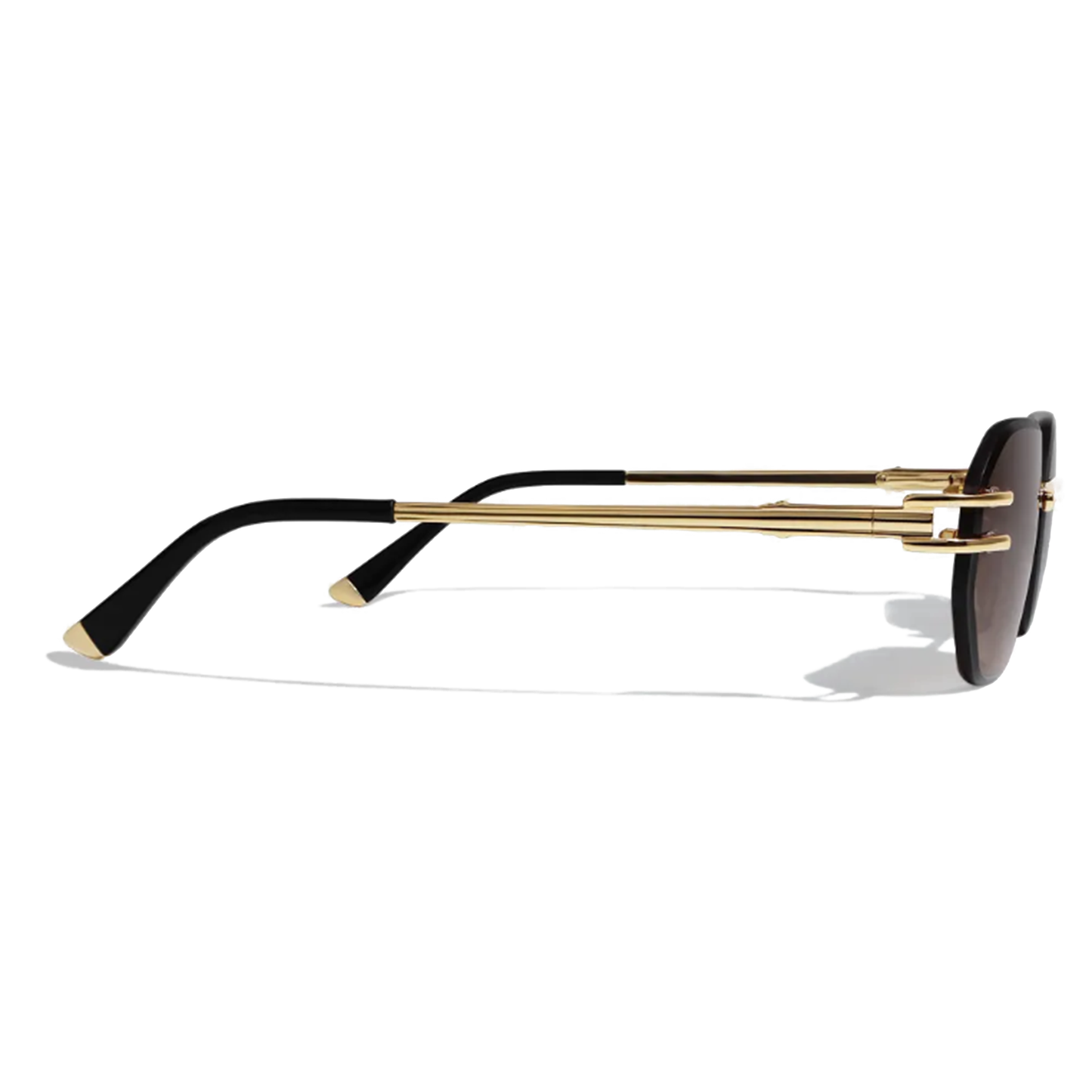 Dore Metall rahmenlose Sonnenbrille