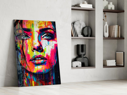 Beauty Glass Wall Art || Designer Collection
