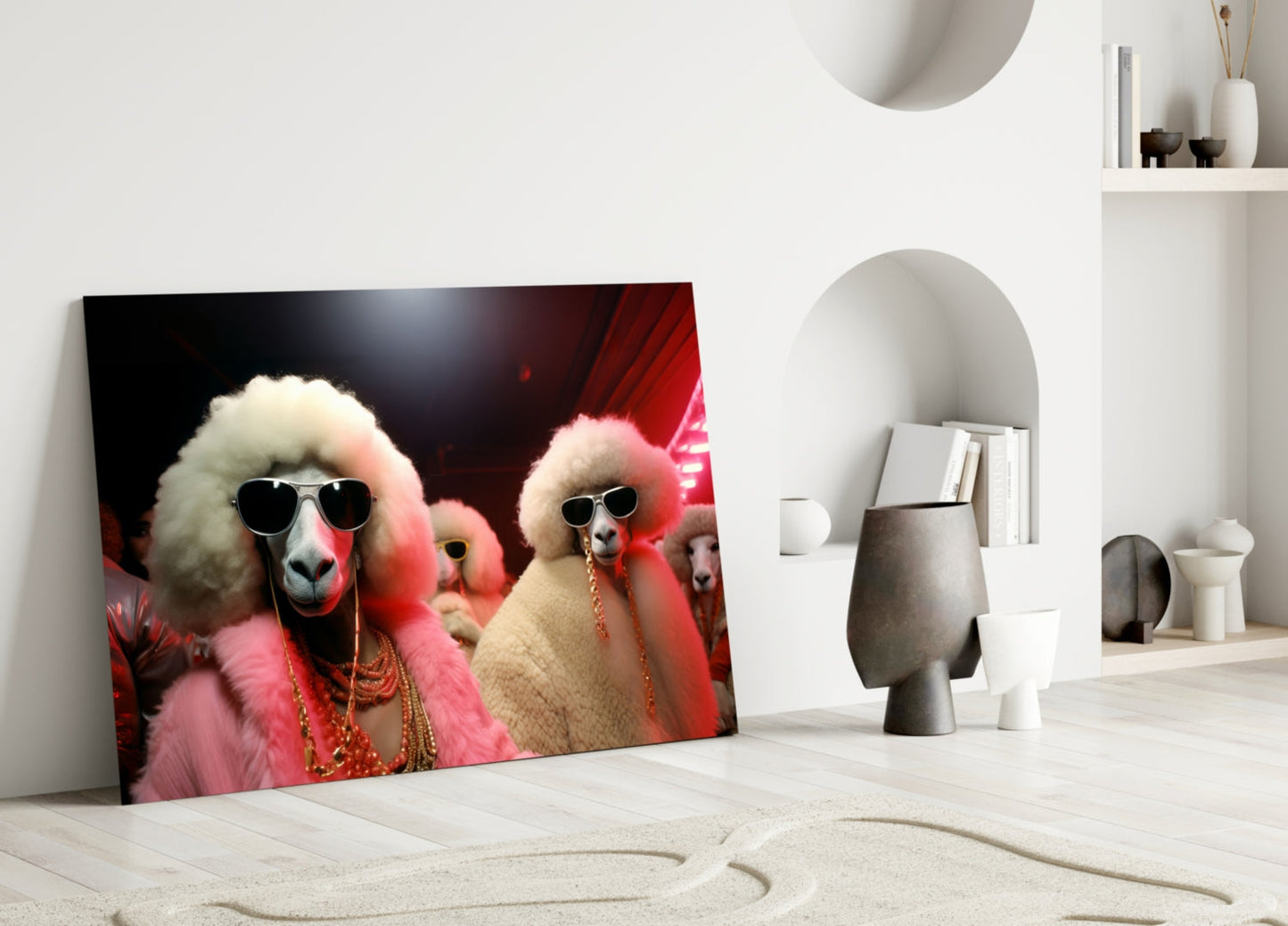 City Music Glass Wall Art|| Designer's Collection