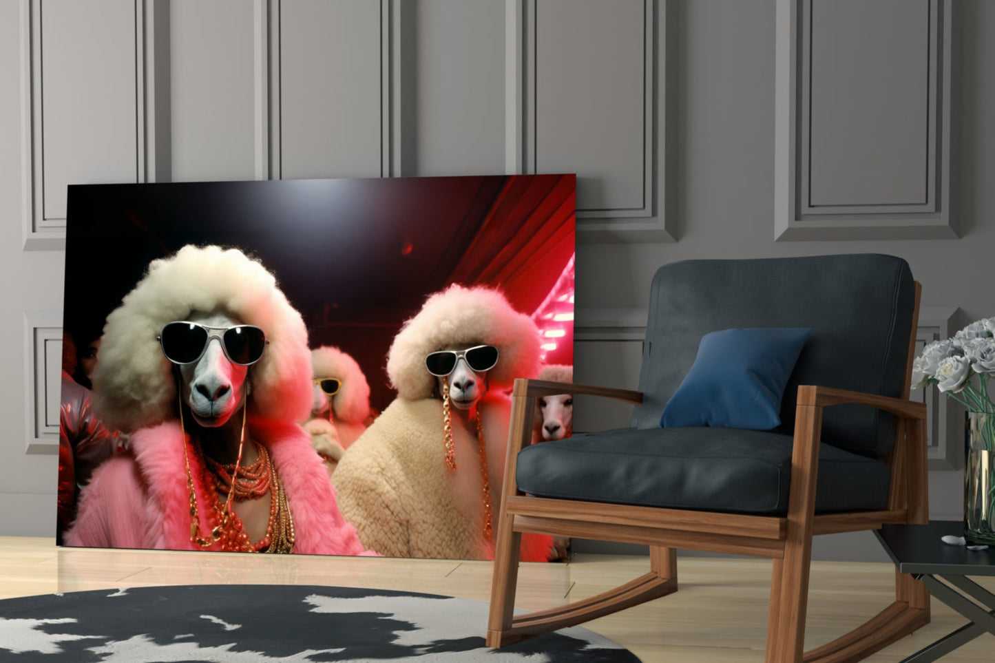 City Music Glass Wall Art|| Designer's Collection