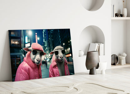 City Music Glass Wall Art|| Designer's Collection