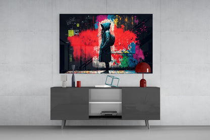 City Music Glass Wall Art|| Designer's Collection